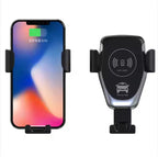 Auto-Clamping Wireless Car Charger — 10W Fast Charging Phone Mount