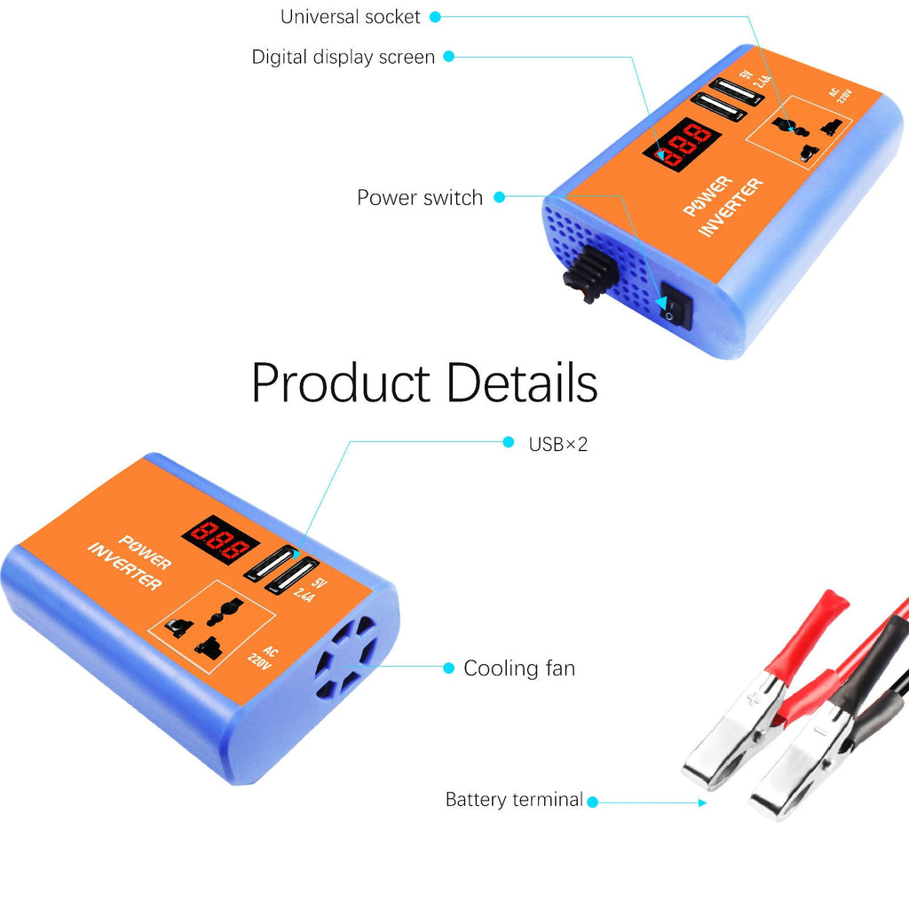 Car Power Inverter 200W